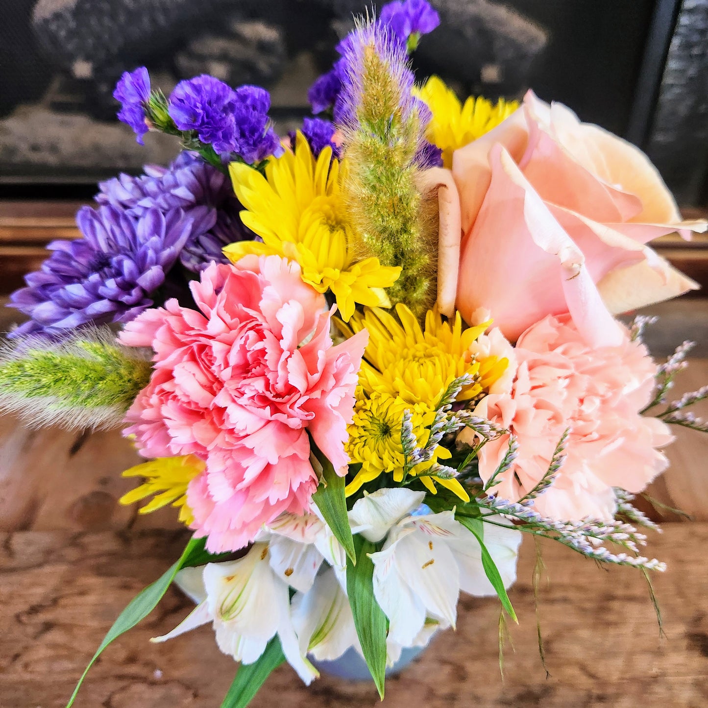 The Cottage Charm Jar Bouquet