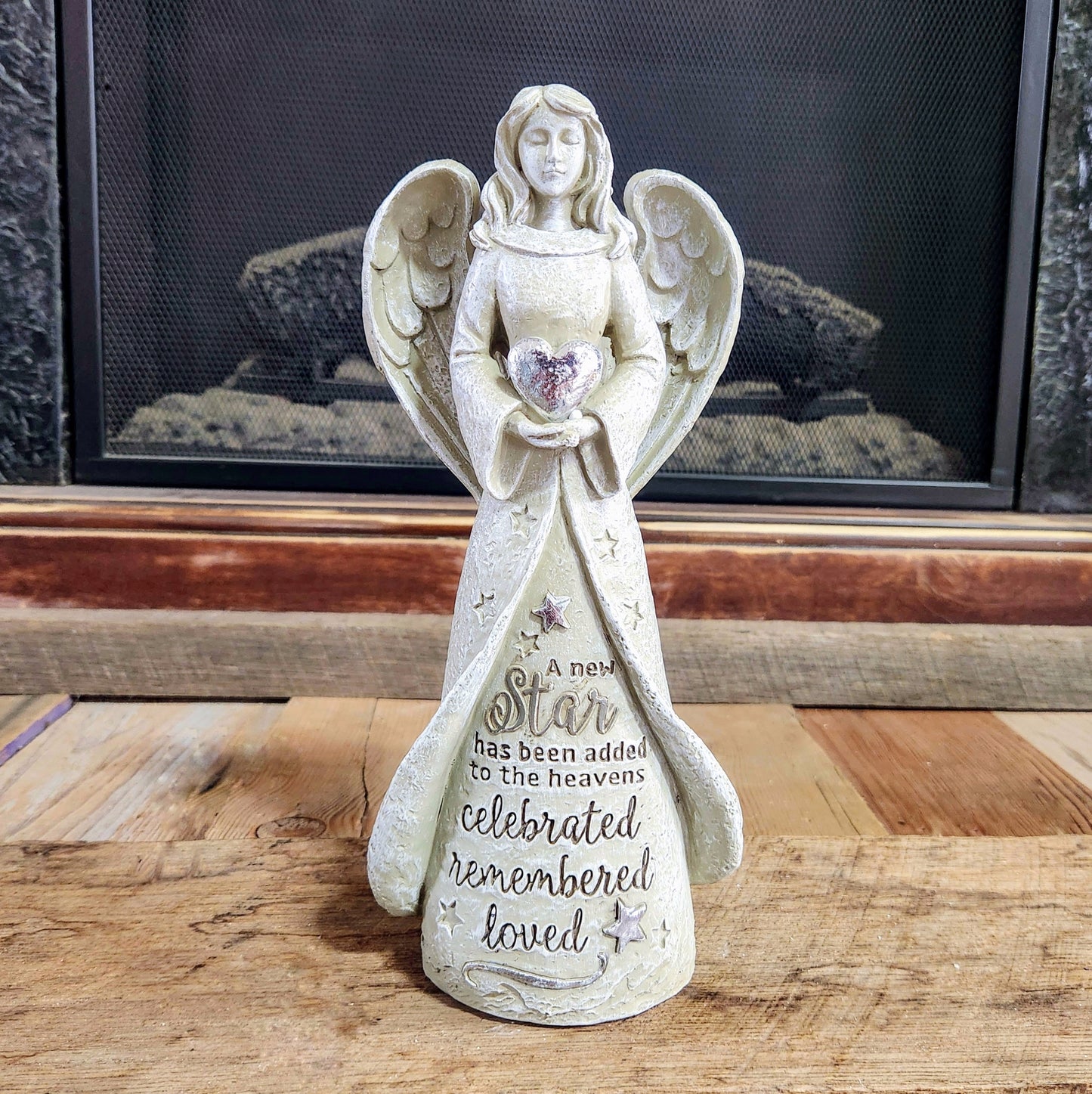 "A New Star Has Been Added To The Heavens" Angel Figurine