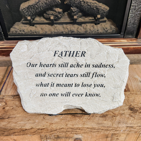"Father" Memorial Plaque