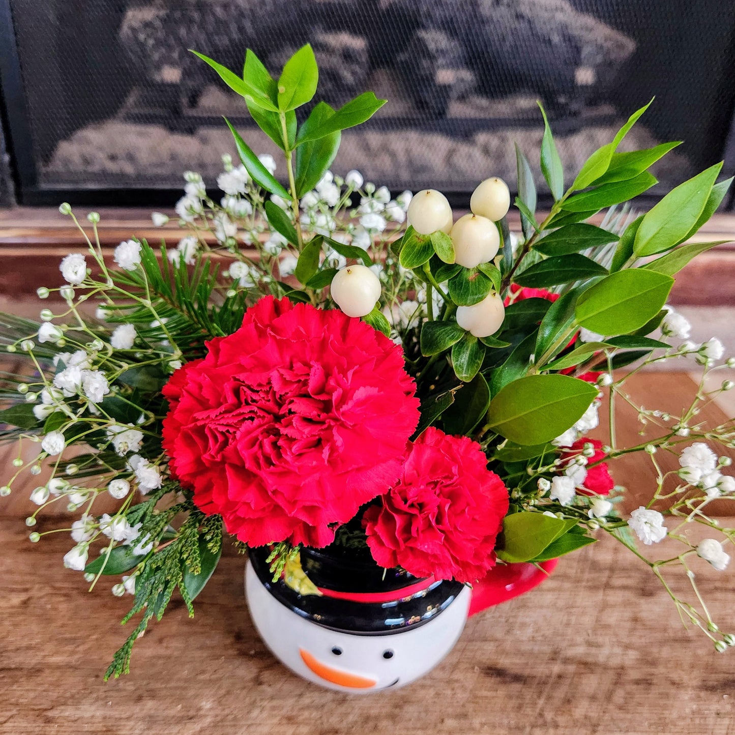 Frosty's Christmas Posy