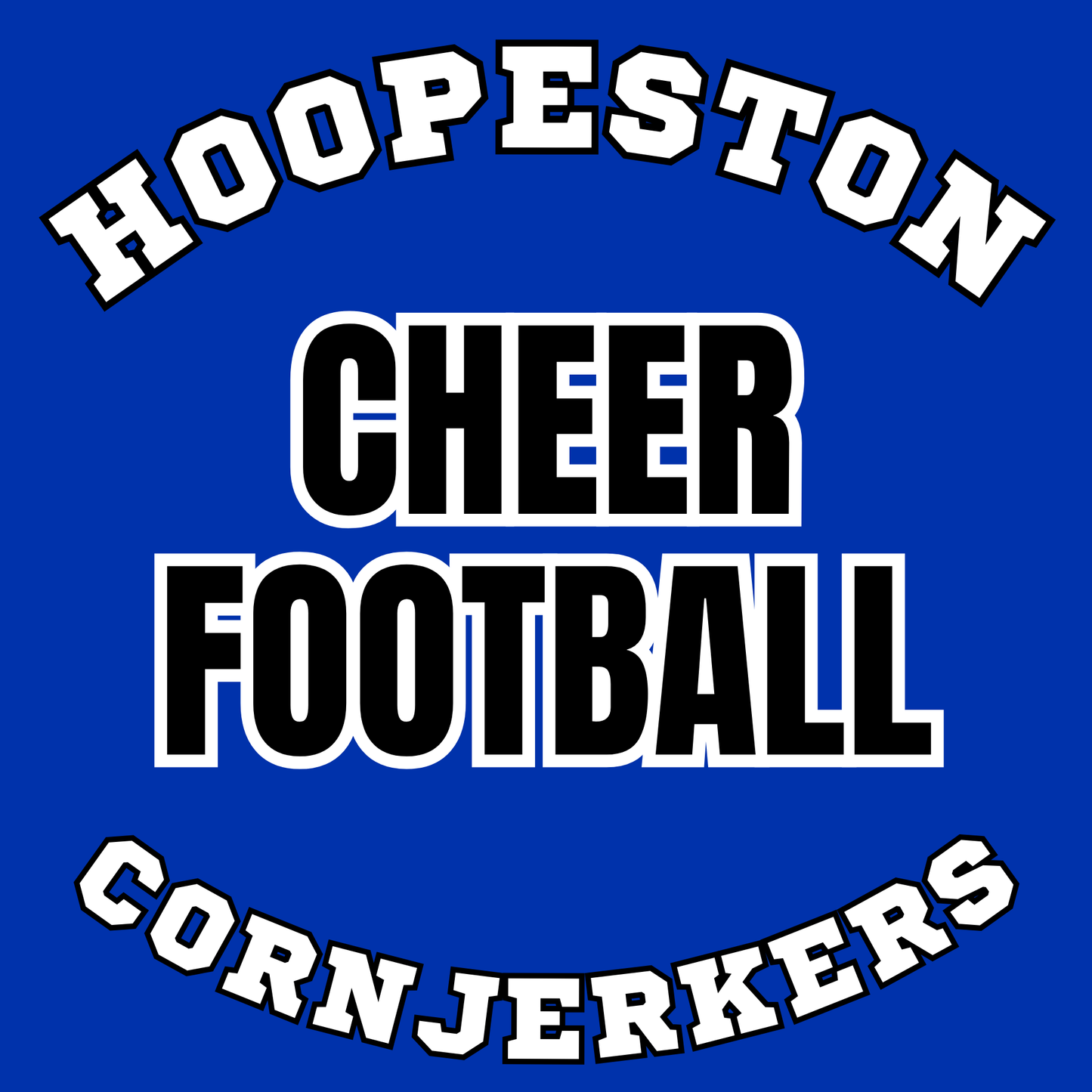 Hoopeston Cornjerkers Cheer Football