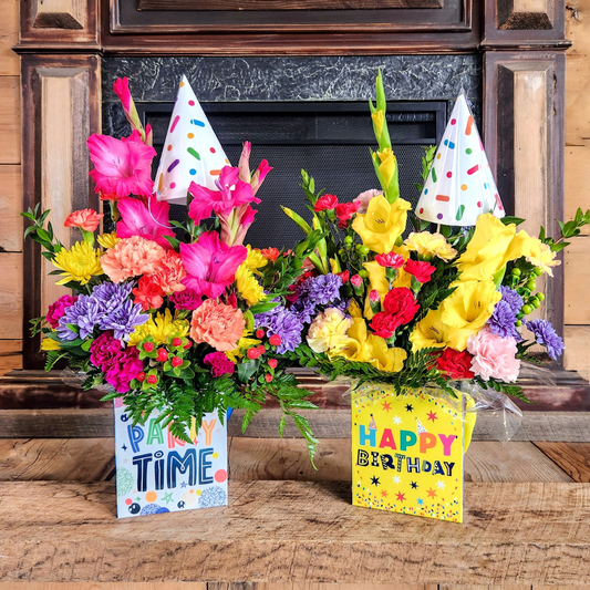 Petals and Party Hats Bouquet