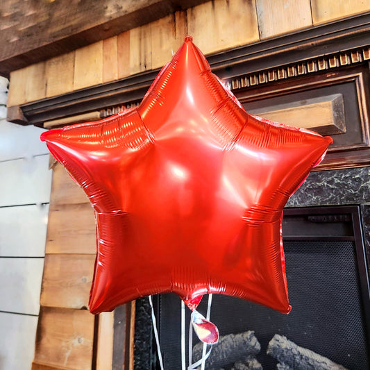 Red Star Balloon