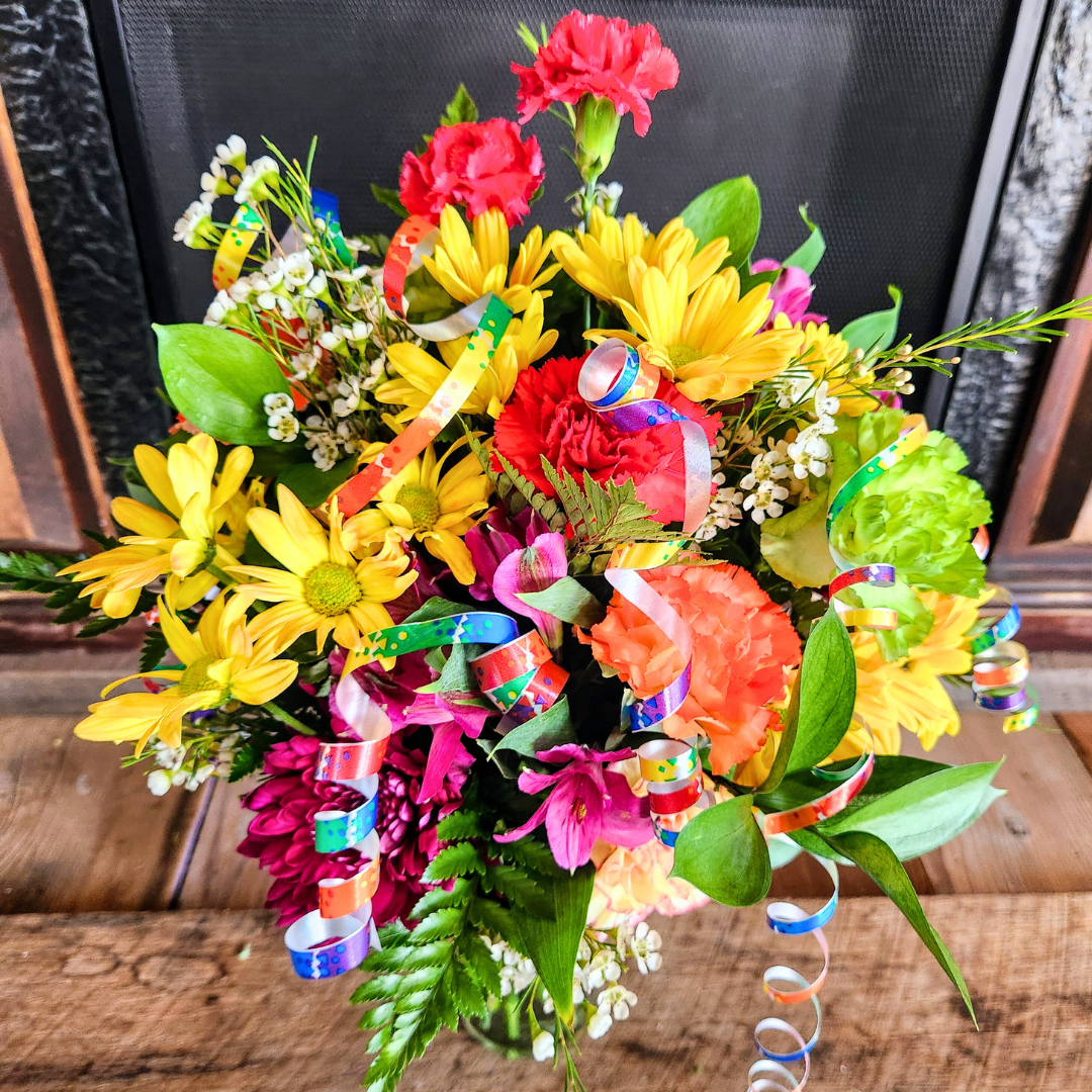 Stems and Streamers Bouquet