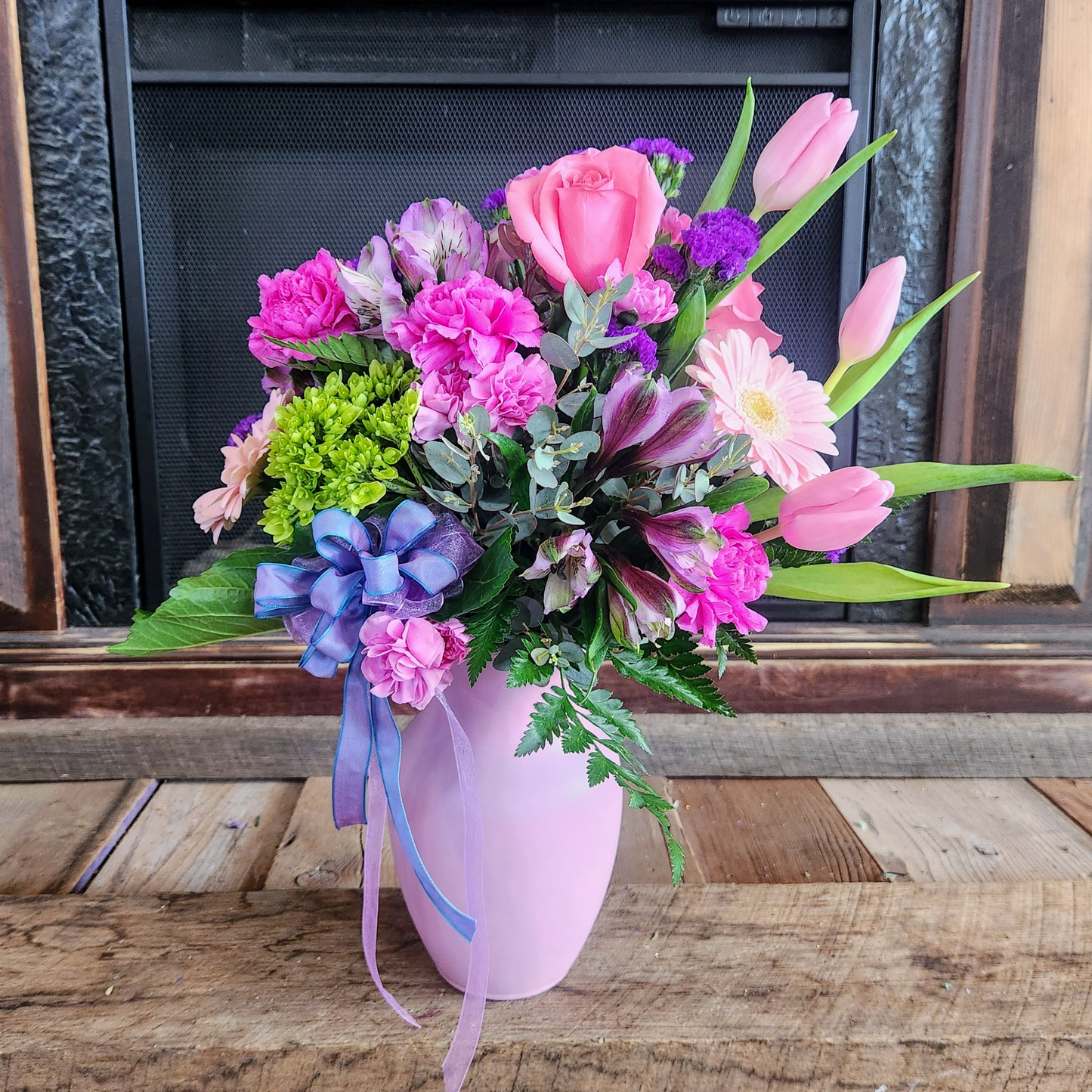 The Blushing Courtship Bouquet